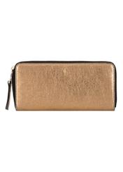 Large gold women's wallet PORES-0875-28(Z23)-01