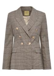 Women's checkered jacket ZAKDT-0036-89(Z24)-04