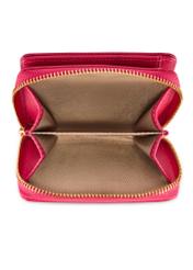 Fuchsia medium women's wallet POREC-0412-5E(W26), product view inside on white background.