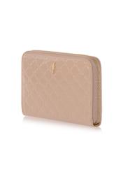 Women's lacquered leather wallet PORES-0836B-31(W23)-02