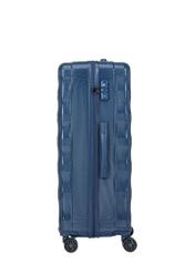 Set of 19'/24'/28' trolley suitcases WALPC-0015-7D(W26), side view of the product on a white background.