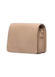 Beige small leather women's handbag TORES-1080D-81(W25)-02
