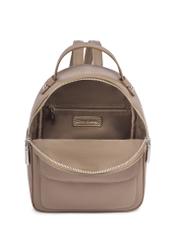 Small women's city backpack TOREC-1321-1K(Z26) - front product view, on white background.