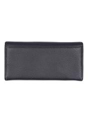 Black small women's wallet PORES-1017-9I(Z26), product view from the back on a white background.