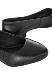 Leather black ballet flats BUTYD-1049A-99(Z24)-07