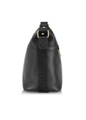 Women's leather handbag in black TORES-0984-99(W24)-03