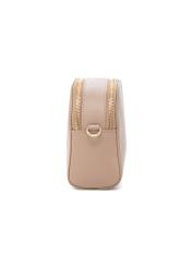 Small beige women's handbag TOREC-0036E-81(Z25), side view of the product on a white background.