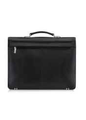 Black leather document folder VB-202A-99(KS)-03