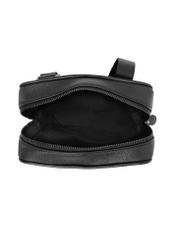 Black leather city bag TORMS-0445-99(W25)