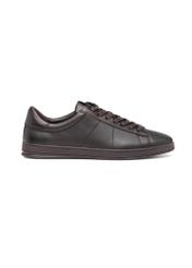 Brown leather men's shoes BUTYM-0490-1I(W26)