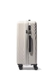 Medium wheeled suitcase WALAB-0088-1A-24(W26), side view on a white background.