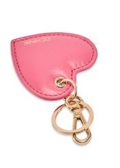 Heart-shaped leather keychain BRELOK-0218-31(Z25)
