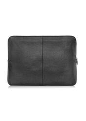 Black leather men's briefcase TORMS-0446-99(W25)-03