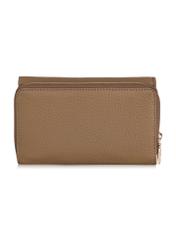 Large beige leather women's wallet PORES-0801C-81(Z23)-03