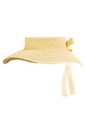 Women's visor hat KAPDT-0042-25(W25), front product view on white background.