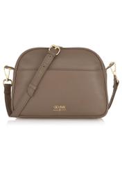 Brown leather shoulder bag TORES-0806B-80(W24)-01