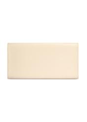 Large cream women's wallet POREC-0411-0B(W26), product view from the back on a white background.