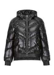 Women's autumn jacket with hood KURDT-0396-99(Z22)-07