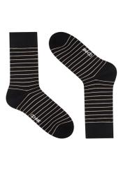 Set of men's long socks ZESMT-0064-9P(W26) - product view from above, on a white background.