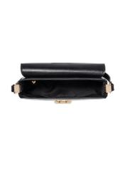 Elegant black women's handbag TOREC-1251-99(Z26), product view inside on white background.