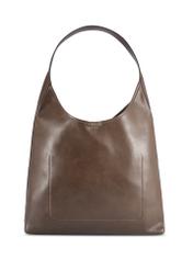 Light brown large women's handbag TOREC-1199-1K(W26), product view from the back on a white background.