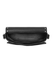 Women's small black mailbag TOREC-0880-99(W24)-05