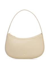 Light yellow leather handbag TORES-1288-2A(W26), front product view on white background.