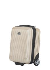 Cabin suitcase on wheels WALAB-0053-0X-16(W26), diagonal product view on white background.