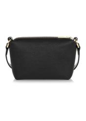 Small black unpadded handbag for women TOREC-0882-99(W24)-04