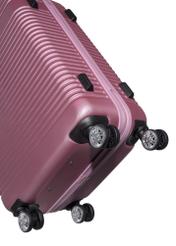 Medium suitcase on wheels WALAB-0040-5B-24(W26)