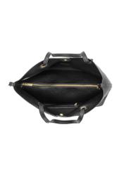 Large black shopper bag TOREC-0995A-99(Z25)