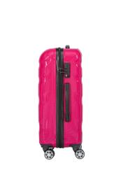 Set of 19'/24'/28' wheeled suitcases WALPC-0012-5E(W26), side view of the product on a white background.