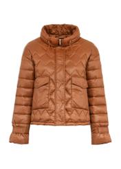 Quilted camel insulated women's jacket KURDT-0537-81(Z24)v-04