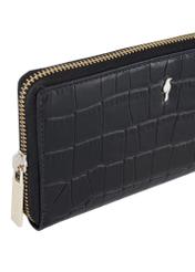 Croco women's leather wallet PORES-0844-99(W23)-06