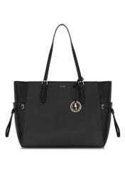 Women's brown shopper bag TOREC-0822-98(Z23)-01