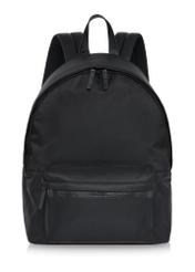 Black classic men's backpack PLCMN-0013-99(Z23)-01