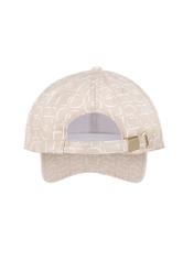 Beige baseball cap with monogram CZALT-0007-81(W24)-02