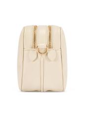 Cream medium women's handbag TOREC-1121-0B(W26), side product view on white background.