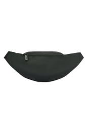Men's black waist bag TORMN-0365-99(Z25) - back view of the product on a white background.
