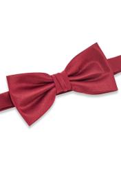 Men's burgundy bow tie MUCMT-0006-49(Z25)