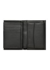 Large black leather women's wallet PORMS-0661-99(Z25)