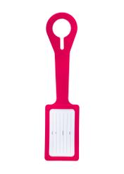 Pink luggage tag AW-005-0022-31(W24)-04