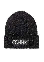 Black women's hat with the OCHNIK logo CZADT-0075A-99(Z24)