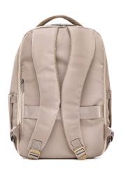Dark beige airplane backpack PLCMN-0014-1C(W26)