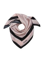 Women's scarf with asymmetrical pattern SZADT-0152-81(W23)-02