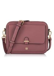 Women's dark pink messenger bag TOREC-0405-5C(Z26), front product view on white background.