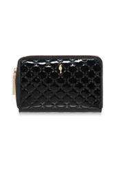 Women's lacquered leather wallet PORES-0836B-99(W23)-01