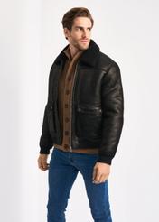 Men's sheepskin coat FUTMP-0002-99(Z22)-02