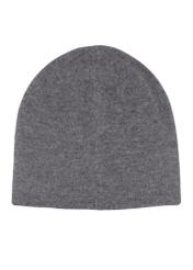 Gray wool men's hat CZAMT-0099-9D(Z26), product view from the back on a white background.