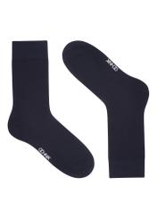 Set of men's long Christmas socks ZESMT-0068-7D(Z26), front product view on white background.